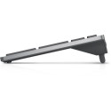 DELL KB740 keyboard Office RF Wireless + Bluetooth QWERTY Nordic Grey, Black