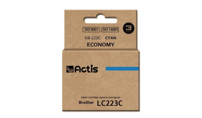 Actis KB-223C ink (replacement for Brother LC223C; Standard; 10 ml; cyan)