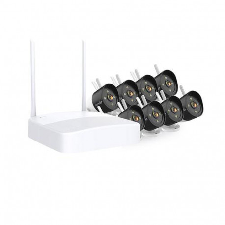 Tenda K8W-3TC 8 CHANNEL WIRELESS HD WSEC video surveillance kit Wired & Wireless 8 channels