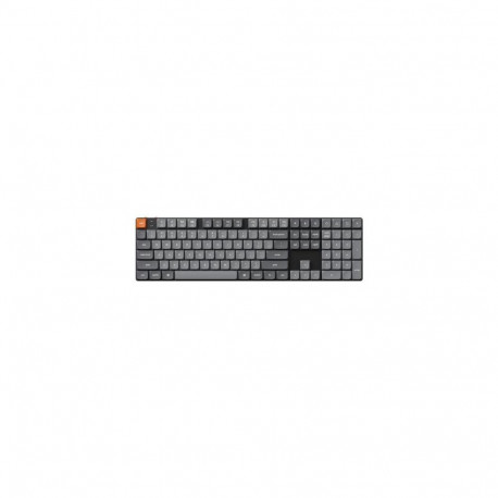 Keychron K5 Max keyboard Universal USB + RF Wireless + Bluetooth Black, Grey