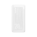 DUDAO powerbank 20000 mAh Power Delivery 20 W Quick Charge 3.0 2x USB / USB Type C white (K12PQ + wh