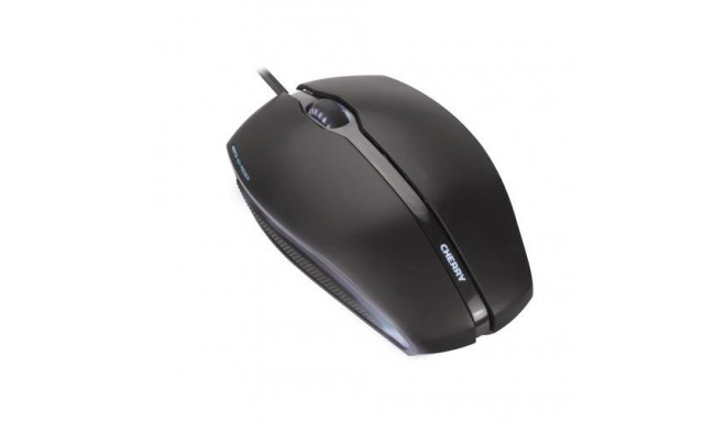 CHERRY GENTIX CORDED ILLUMINATED MOUSE, Black, USB