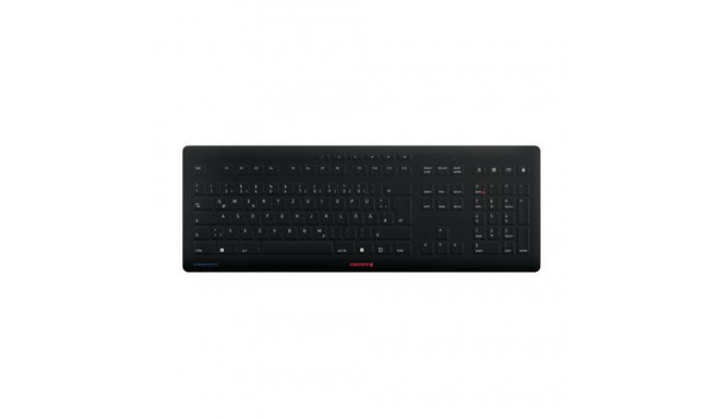 CHERRY Stream keyboard Universal RF Wireless + USB QWERTZ German Black