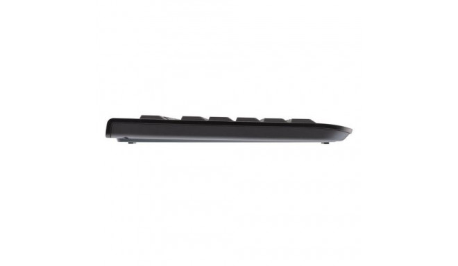 CHERRY DC 2000 keyboard Mouse included USB QWERTZ German Black