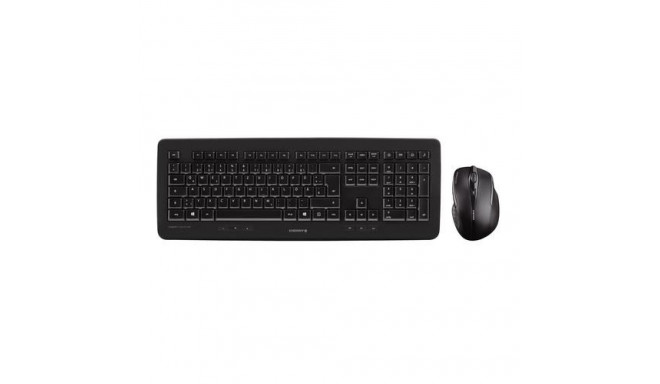 CHERRY DW 5100 keyboard Mouse included RF Wireless QWERTZ German Black