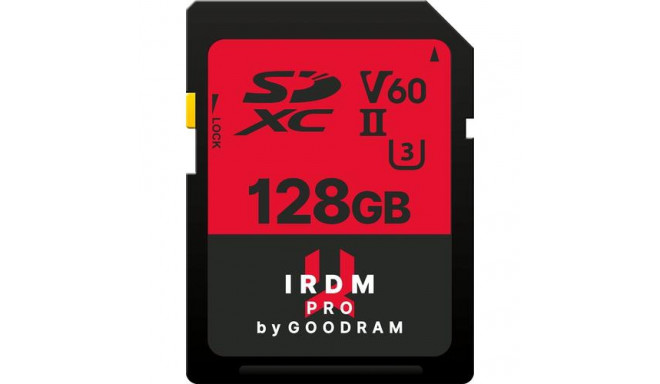 Goodram IRDM PRO 128 GB SDXC UHS-II