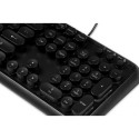 iBox PULSAR keyboard USB QWERTY Black