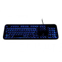 iBox PULSAR keyboard USB QWERTY Black