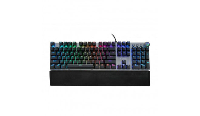 iBox AURORA K-4 keyboard Gaming USB QWERTY Black, Silver