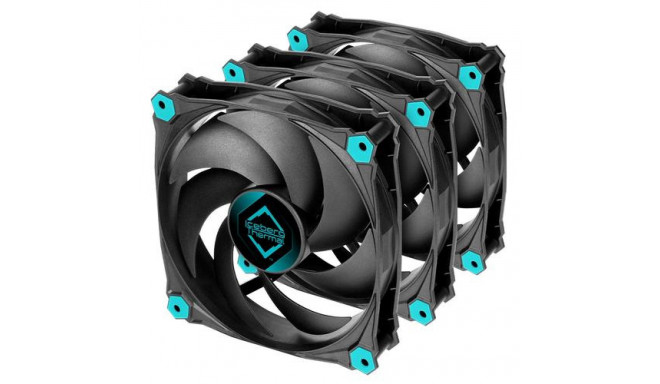 Iceberg Thermal IceGALE Silent Computer case Fan 12 cm Black 3 pc(s)