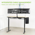 Techly 13-24&quot; Desk Stand for 3 Monitors with Terminal&quot; ICA-LCD 482-T