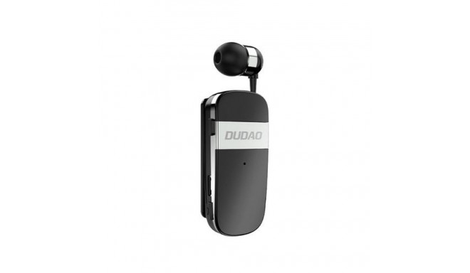 DUDAO GU9 Extendable Wiring Bluetooth Earphone Headphones Wireless In-ear Calls/Music Black