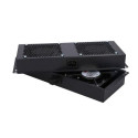Extralink 4 Way fan unit for standing cabinets, 2m cable with EU plug