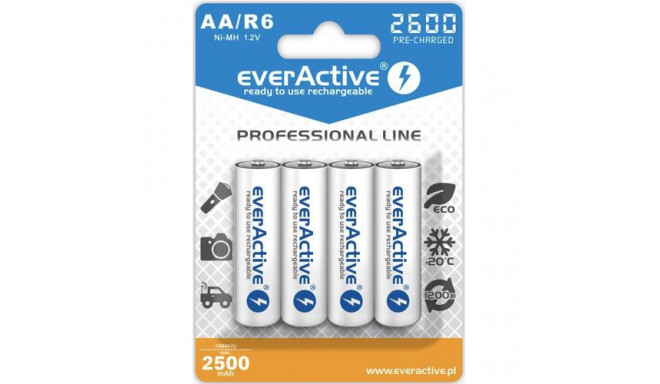 Everactive EVHRL6-2600 household battery Rechargeable battery Nickel-Metal Hydride (NiMH)