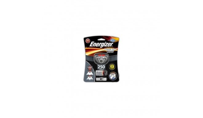 Energizer Vision HD+Focus Black, Grey, Transparent Headband flashlight LED
