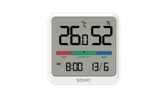 Savio CT-01/W temperature/humidity sensor Indoor Temperature sensor Freestanding