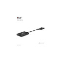 CLUB3D USB Type-C (with USB Type-A adapter) to dual DisplayPort™(4K60Hz) Video Splitter