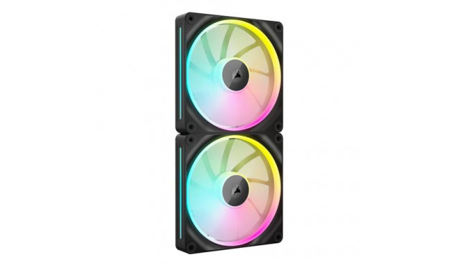 Corsair CO-9051028-WW computer cooling system Computer case Fan 14 cm Black 2 pc(s)