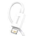 Baseus CALYS-C02 lightning cable 2 m White
