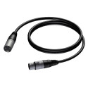 PROCAB CAB901 audio cable 1.5 m XLR Black