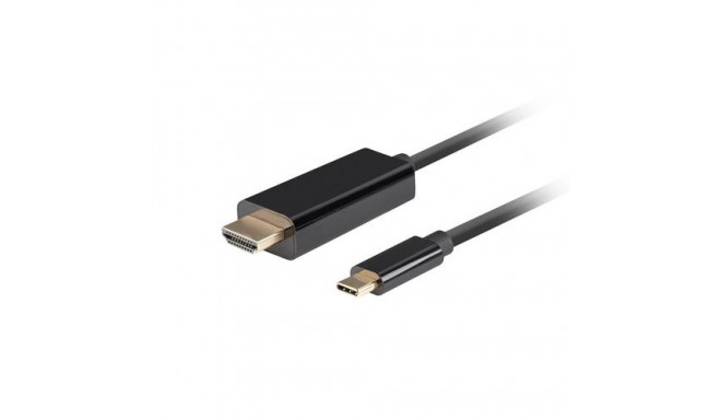 Lanberg CA-CMHD-10CU-0018-BK video cable adapter 1.8 m USB Type-C HDMI