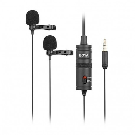 BOYA BY-M1DM microphone Black Interview microphone