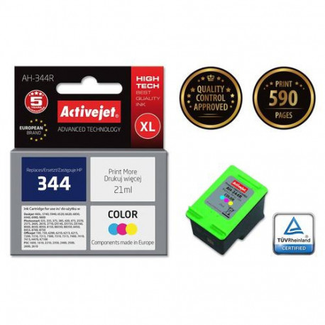 Activejet AH-344R ink (replacement for HP 344 C9363EE; Premium; 21 ml; color)