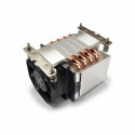 Dynatron A47 computer cooling system Processor Air cooler 6 cm Black, Silver 1 pc(s)