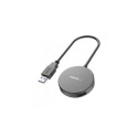 DUDAO 4in1 HUB USB splitter - 1x USB 3.2 Gen 1 / 3x USB 2.0 adapter with cable black (A15B) Wired US