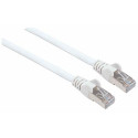 Intellinet Network Patch Cable, Cat7 Cable/Cat6A Plugs, 10m, White, Copper, S/FTP, LSOH / LSZH, PVC,