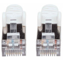 Intellinet Network Patch Cable, Cat7 Cable/Cat6A Plugs, 30m, White, Copper, S/FTP, LSOH / LSZH, PVC,