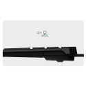KeySonic KSK-5210ELU (DE) keyboard USB QWERTZ German Black