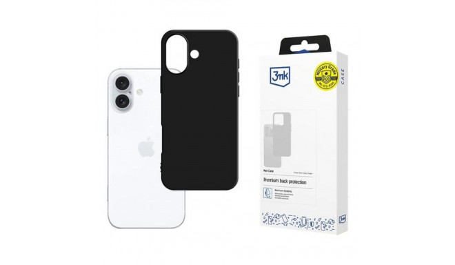 3MK Matt Case mobile phone case 17 cm (6.7&quot;) Cover Black