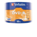 Verbatim DVD-R Matt Silver 50 Pack Wrap Spindle