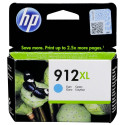 HP 912XL Cyan 825 sider Blæk 3YL81AE