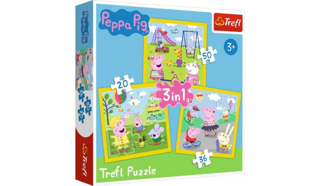 Peppa Pig 3 in 1 Peppa&#039;s happy day