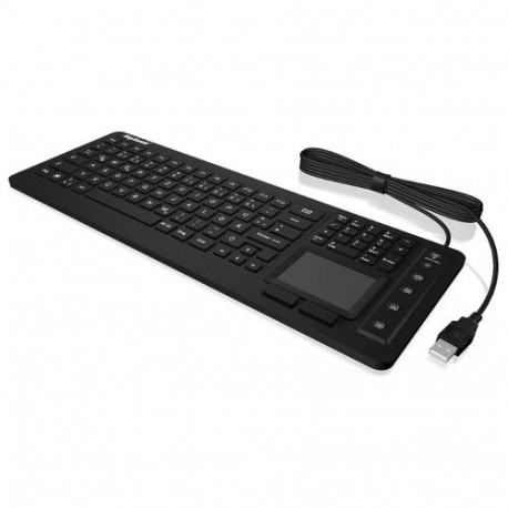 KeySonic KSK-6231 INEL (US) keyboard Industrial USB QWERTY US English Black