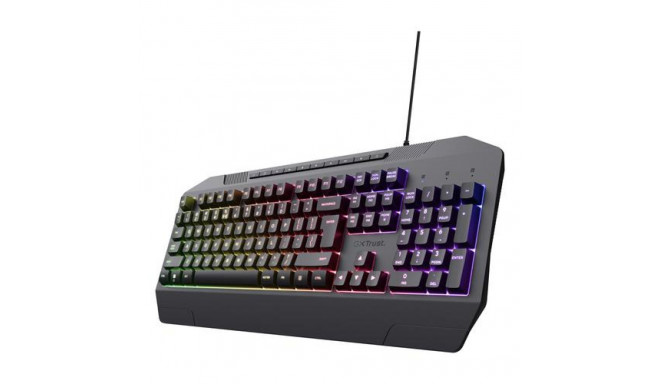 Trust GXT 836 Evocx keyboard Gaming USB QWERTY US English Black
