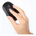 Manhattan MWK7350 Wireless USB Keyboard and Mouse Combo Set One Single USB-A Nano Receiver for Both 