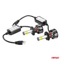 Led H7 2tk, 4 SMD COB ledi, 12/24V,6500K