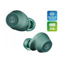 Audio-Technica ATH-CKS30TW+ rohelised Bluetooth USB-C IPX55 kõrvaklapid