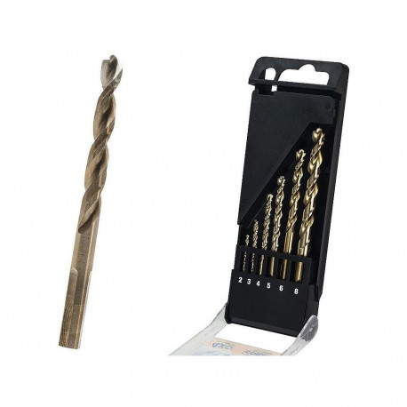 DEWALT COBALT DRILL SET. 6 pcs. /PL. EXTREME