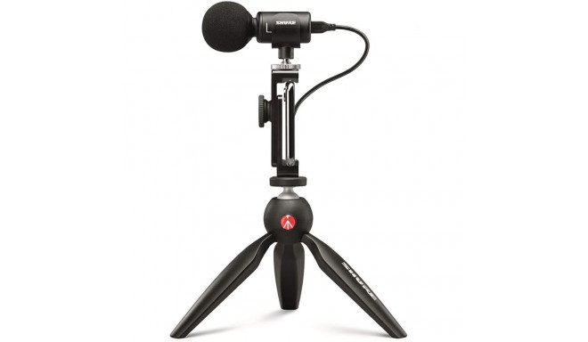 Shure Microphone and Video kit MV88+DIG-VIDKIT Black