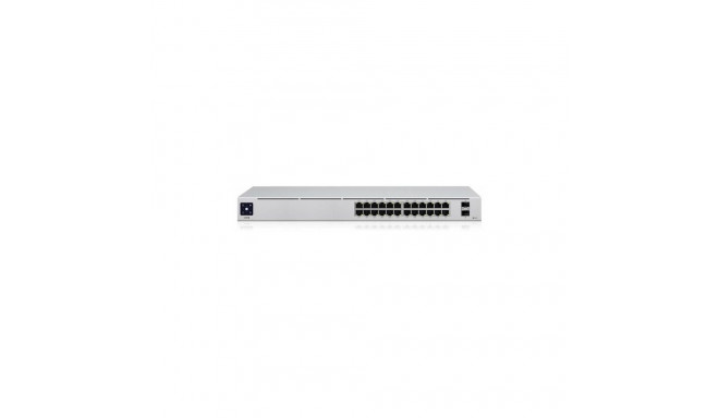 UBIQUITI akotuvas Networks USW-Pro-24-POE 24-port + 2xSFP+ 10 Gigabit Switch 16x PoE+ 8x POE++