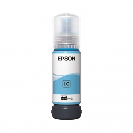 EPSON 108 EcoTank Ink Bottle, Light Cyan