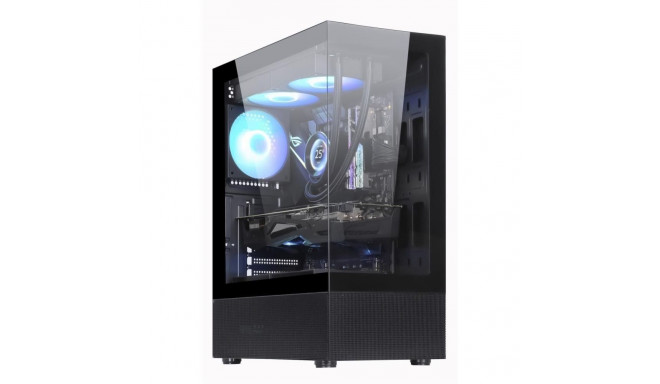GOLDEN TIGER Case||Raider DK-6|MidiTower|Case product features Transparent panel|Not included|ATX|Co