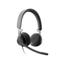 Logitech HEADSET ZONE WIRED/DARK GREY 981-000875