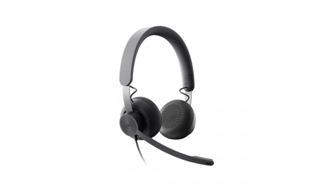 Logitech HEADSET ZONE WIRED/DARK GREY 981-000875