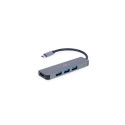 Gembird I/O ADAPTER USB-C TO HDMI/USB3/2IN1 A-CM-COMBO2-01