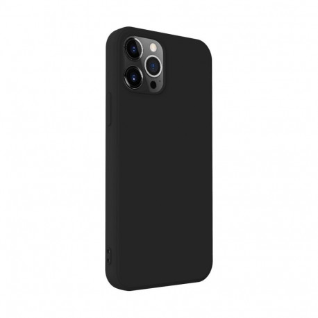 iLike kaitseümbris Apple iPhone 12/12 Pro Nano Silicone Case, must